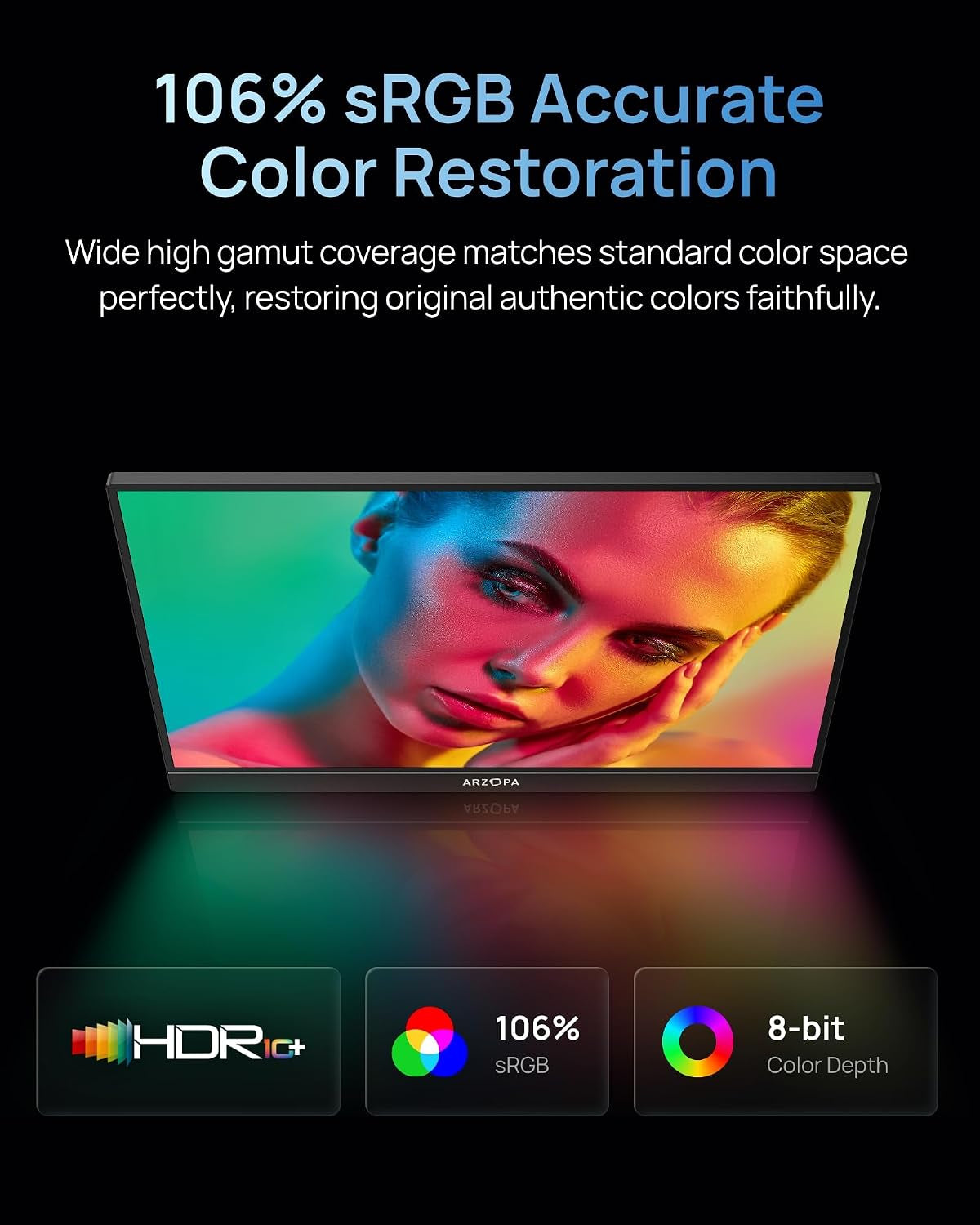 Ultra-Slim 144Hz Gaming Monitor 16.1"