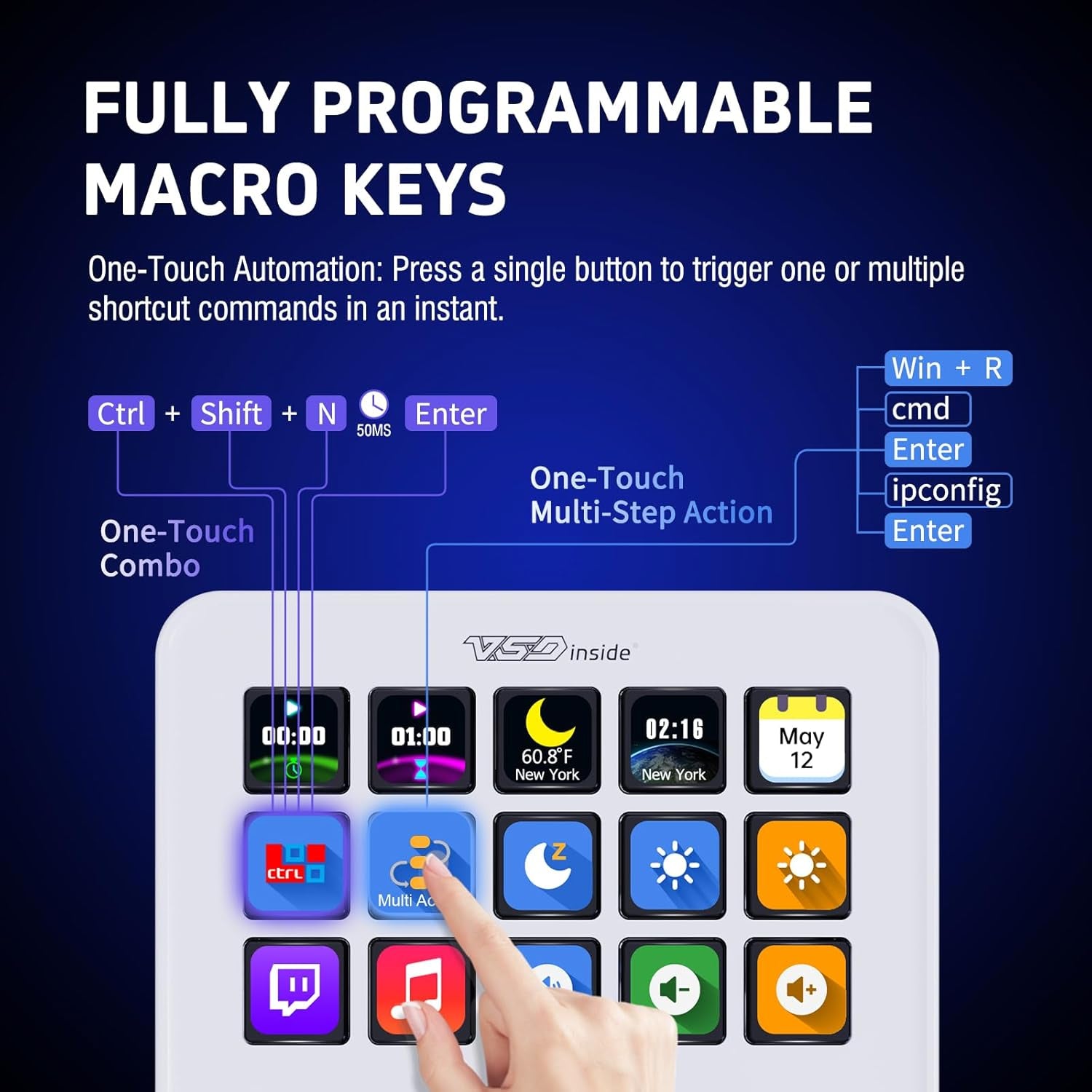 Macro Keypad Stream Controller Deck