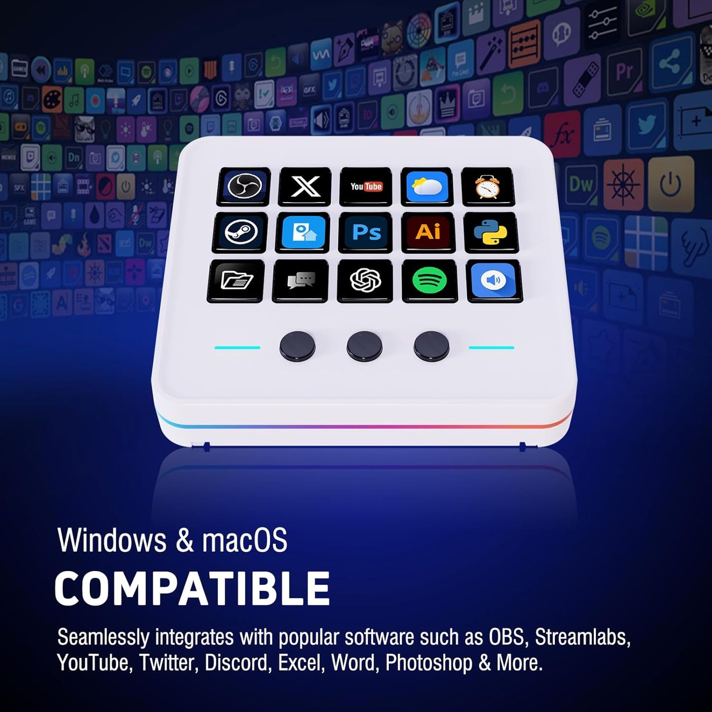 Macro Keypad Stream Controller Deck