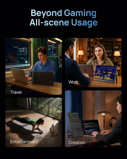 Ultra-Slim 144Hz Gaming Monitor 16.1"